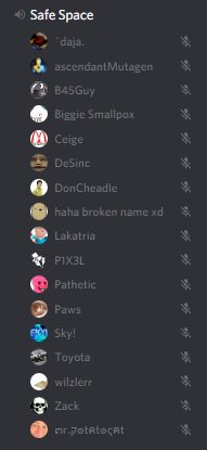 safe space voice chat